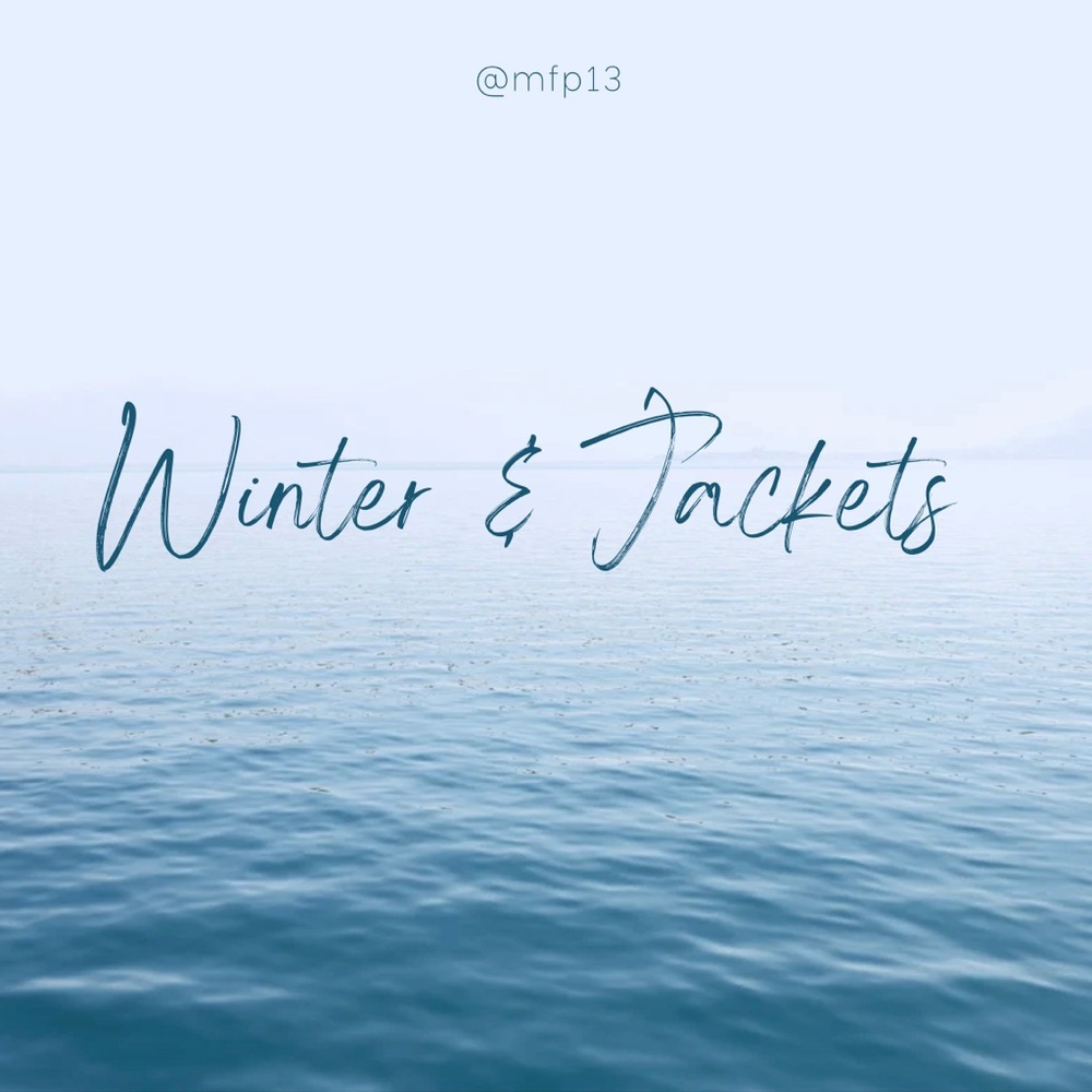 Winter items & jackets boots ect.
